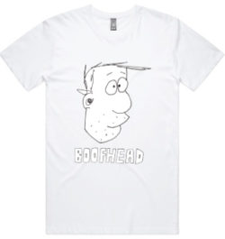 M_CARL BARRON – BOOFHEAD WHITE TEE